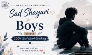 Sad Shayari for Boys in Hindi