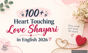 Heart Touching Love Shayari in English