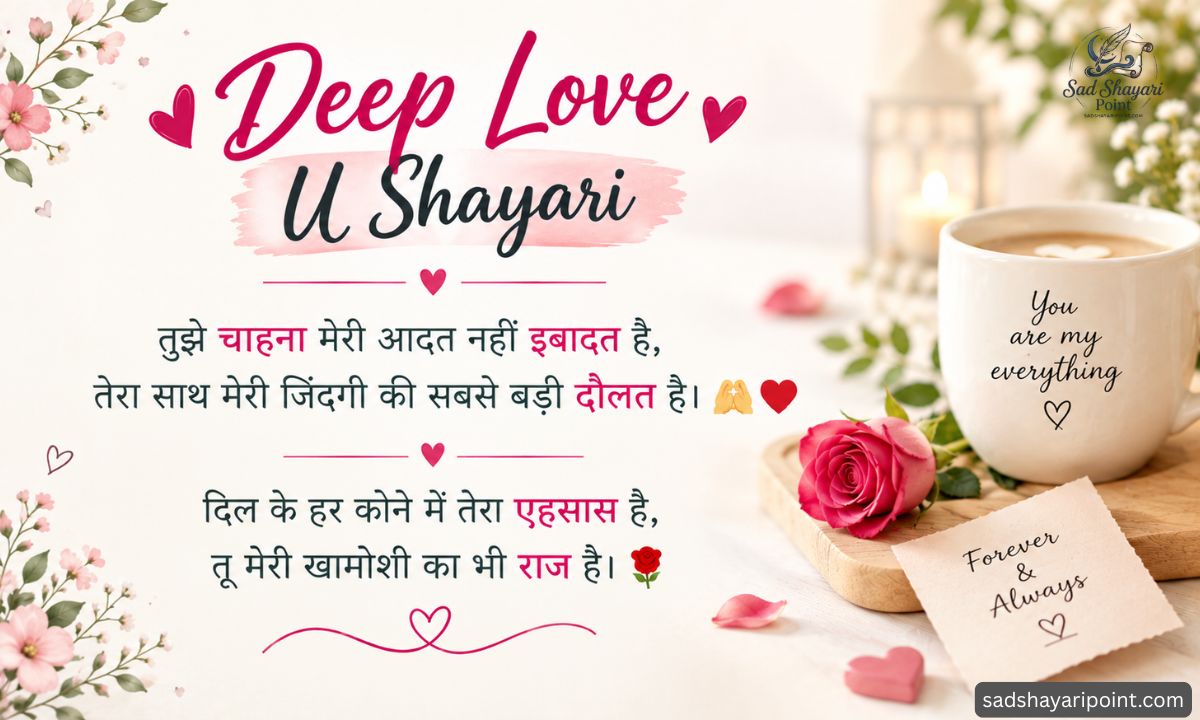 Love U Shayari