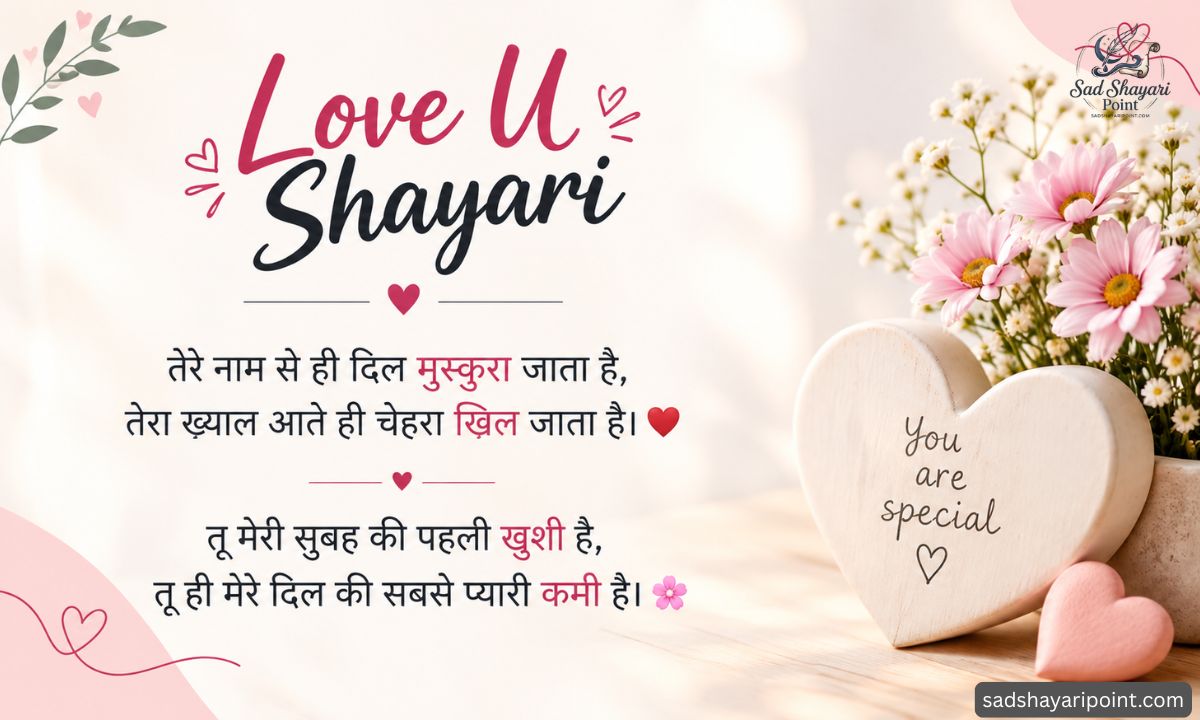 Love U Shayari