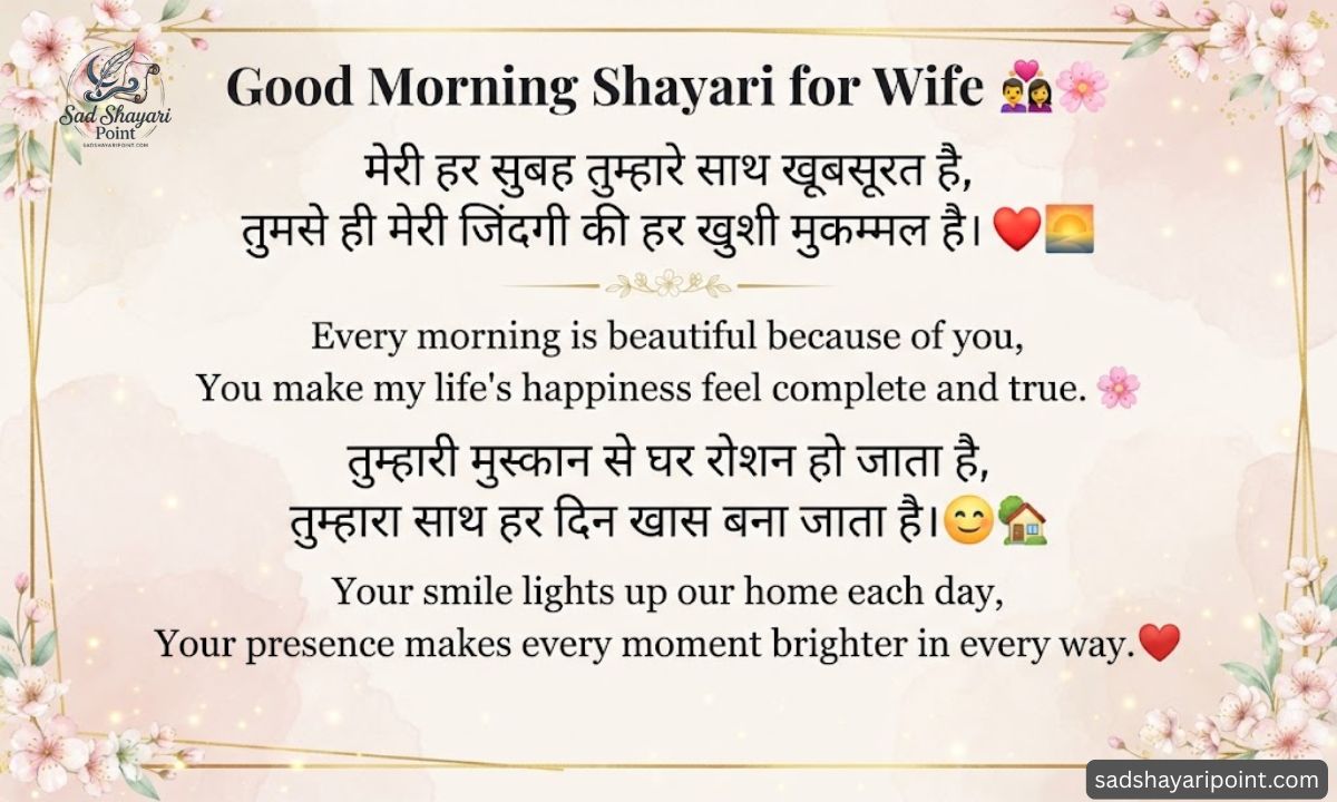 Good Morning Shayari