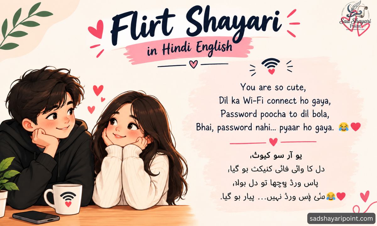 Flirt Shayari in Hindi
