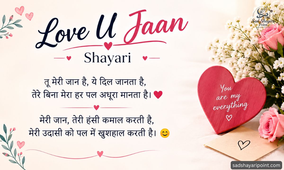 Love U Shayari