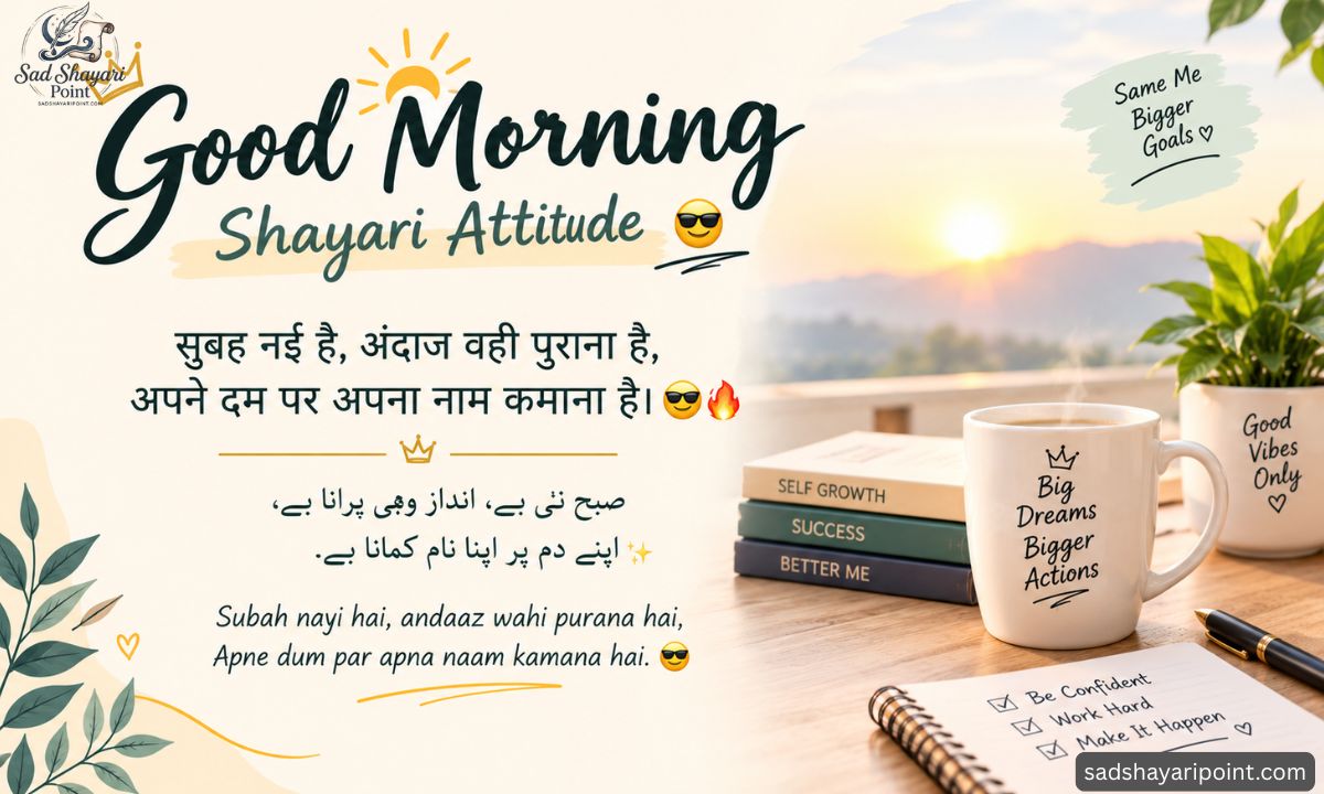 Good Morning Shayari