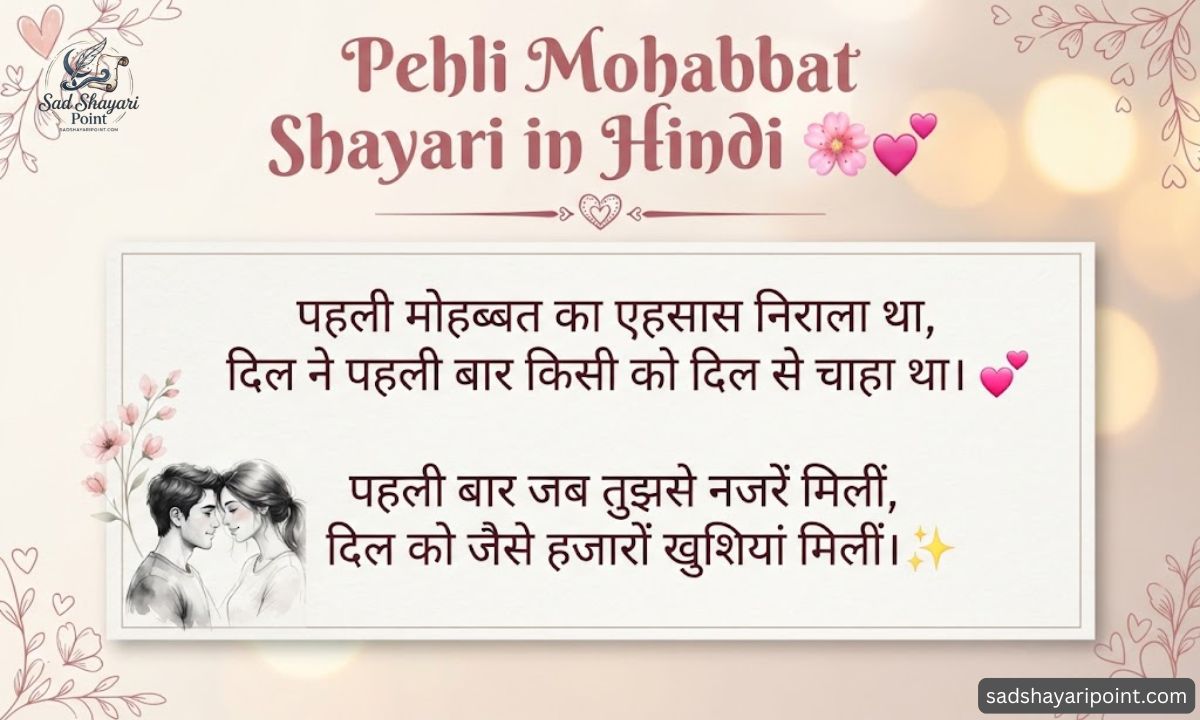 Mohabbat Shayari in Hindi
