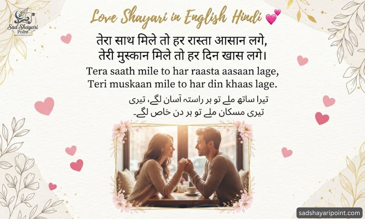 Love Shayari in English