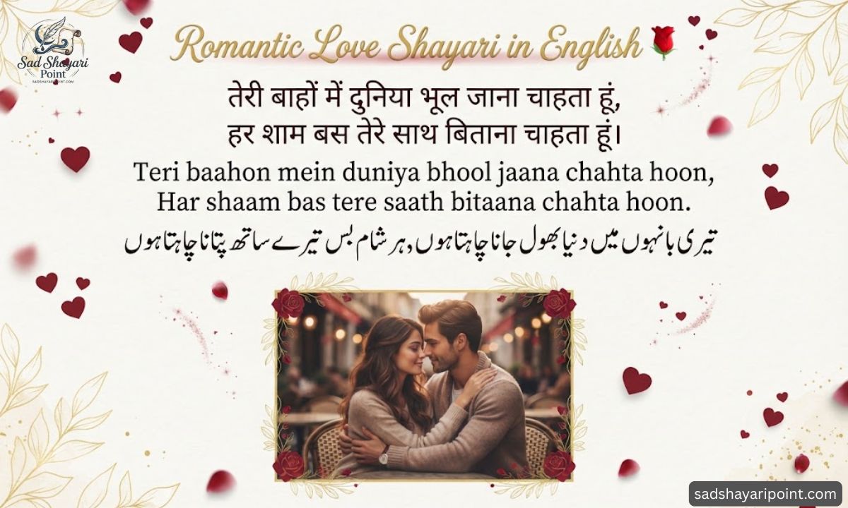 Love Shayari in English