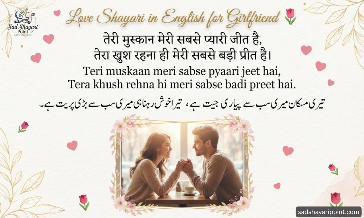 Love Shayari in English