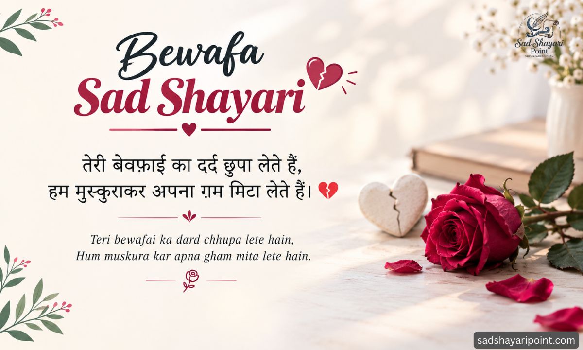 Bewafa Shayari Hindi