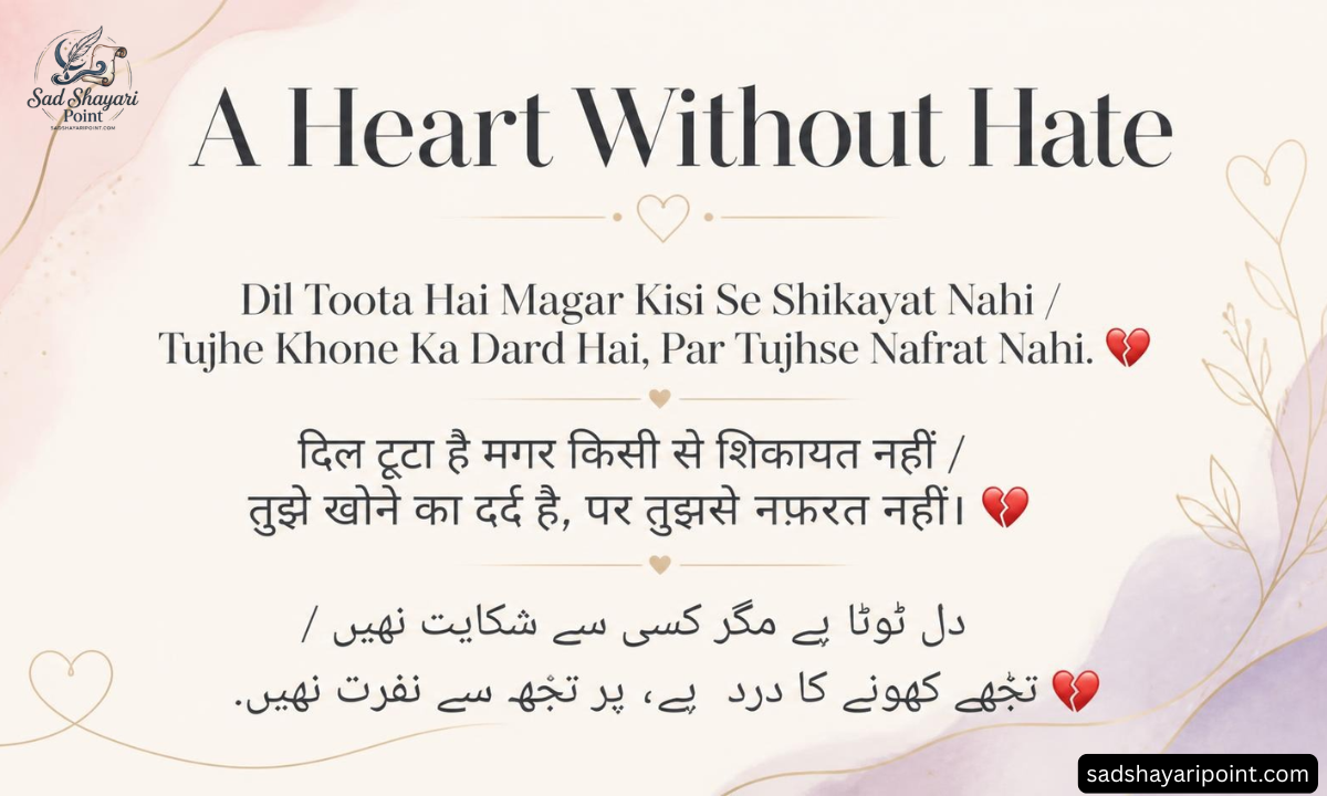 Sad Love Shayari