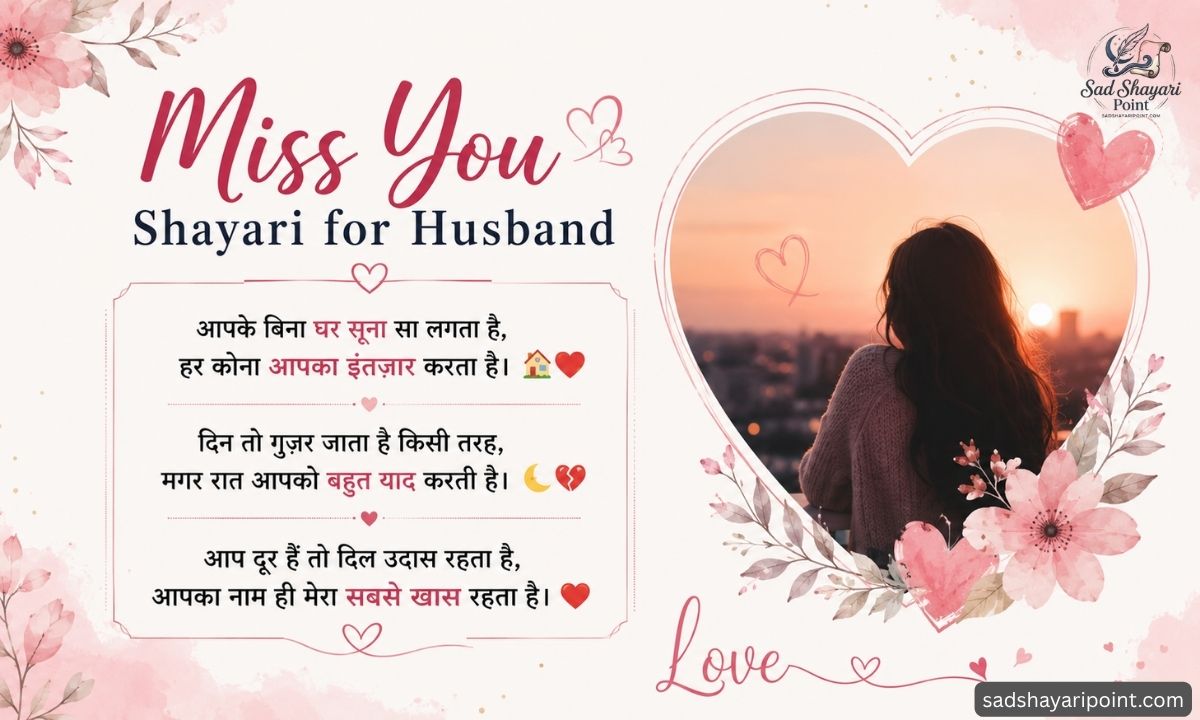 Miss You Sad Shayari in Hindi