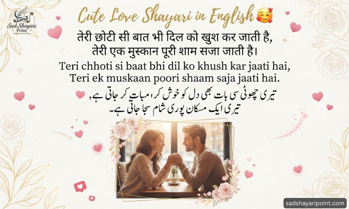 Love Shayari in English