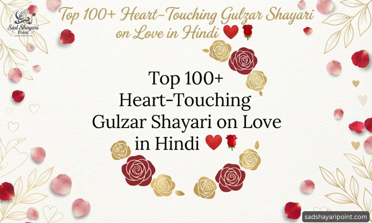 Gulzar Shayari on Love in Hindi