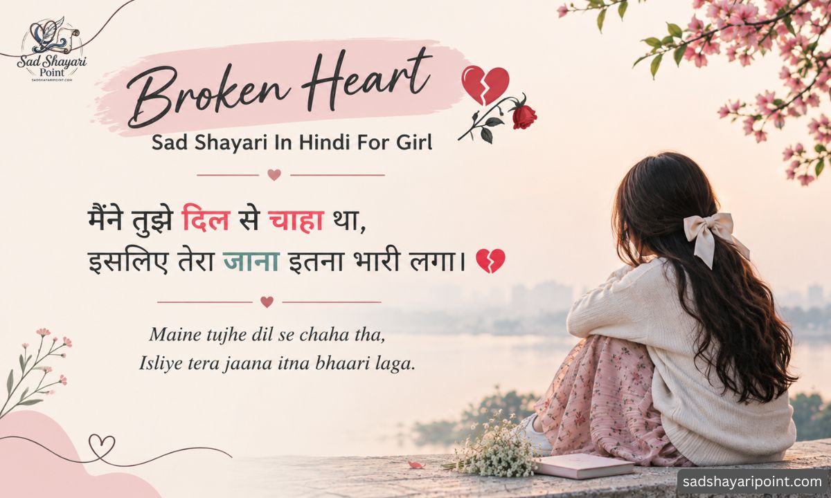 Broken Heart Sad Shayari In Hindi