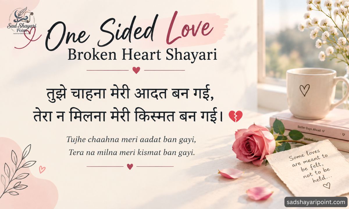 Broken Heart Sad Shayari In Hindi
