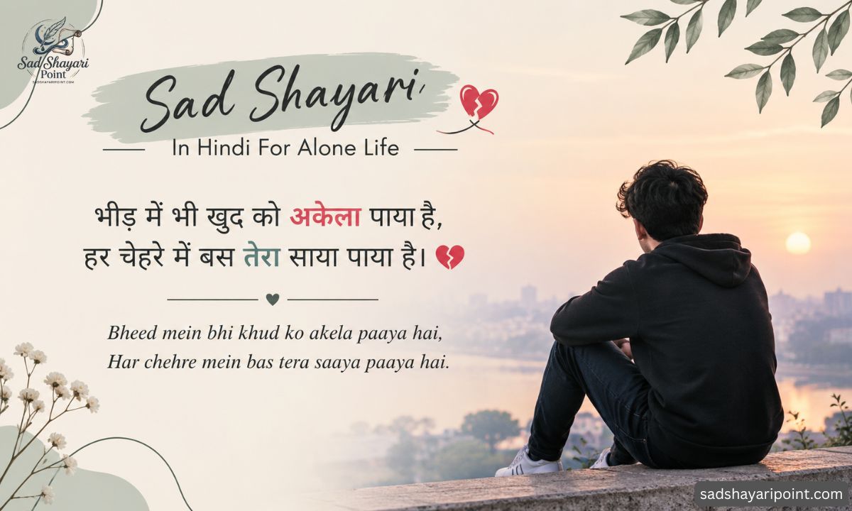 Broken Heart Sad Shayari In Hindi