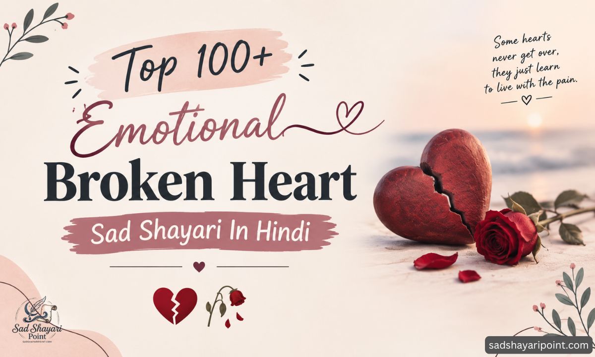 Broken Heart Sad Shayari In Hindi